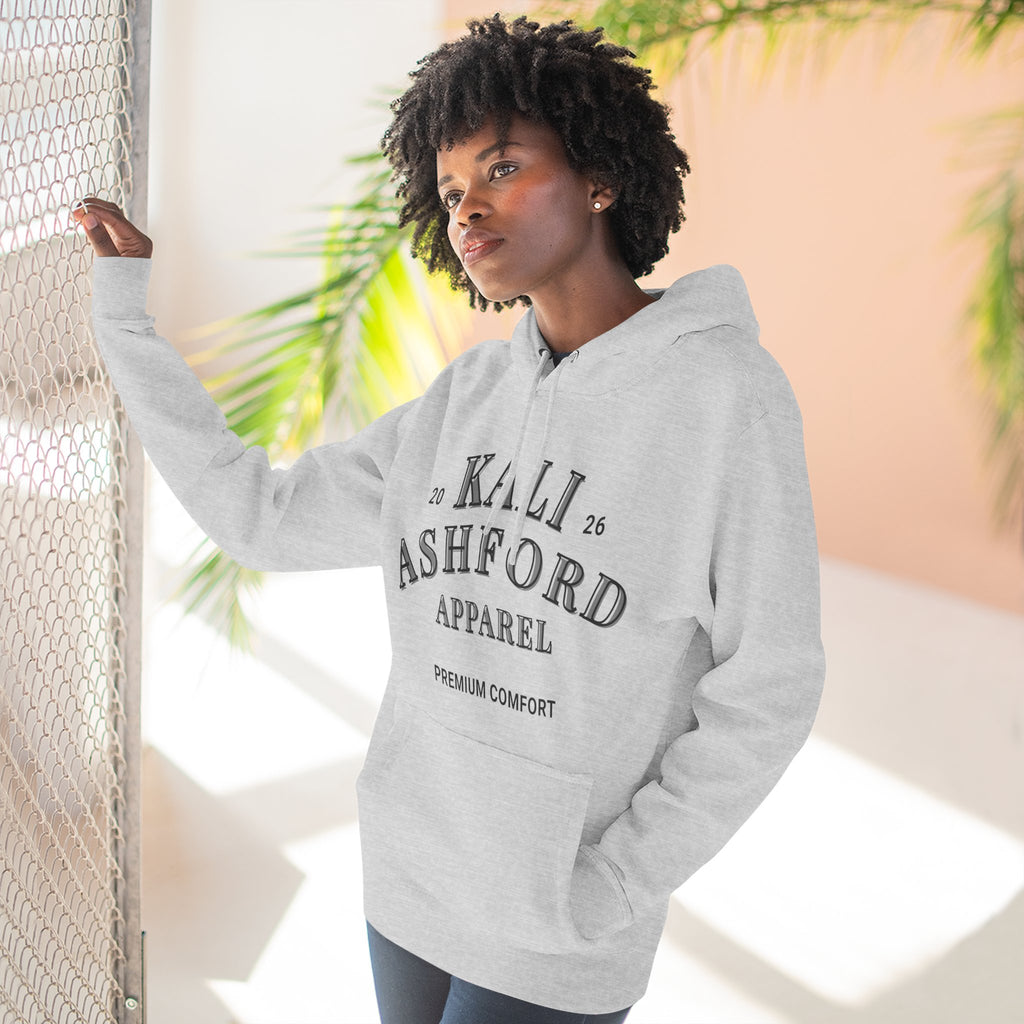 Kali Ashford Apparel Premium Comfort Hoodie Fleece Hooded Sweatshirt