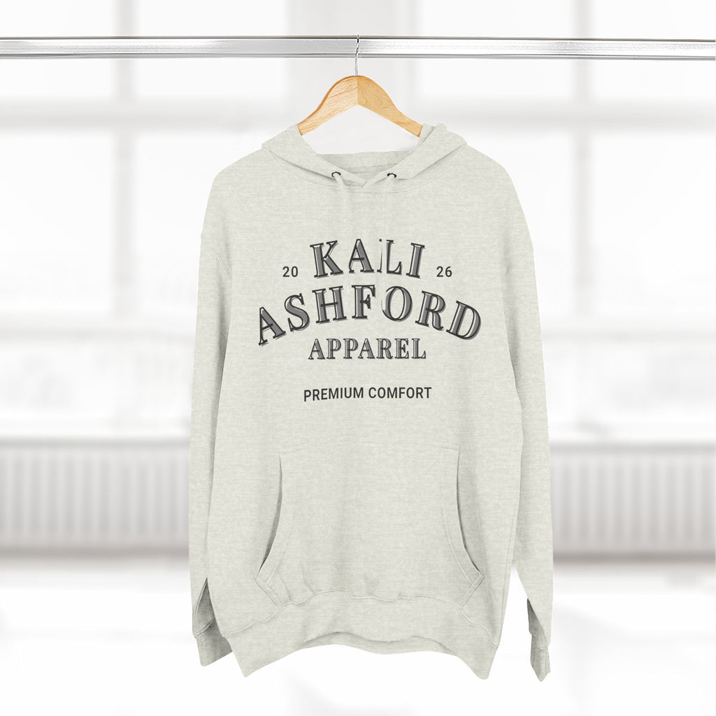 Kali Ashford Apparel Premium Comfort Hoodie Fleece Hooded Sweatshirt