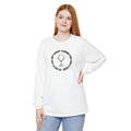 Long Sleeve Working From Home Wine Glass Graphic
