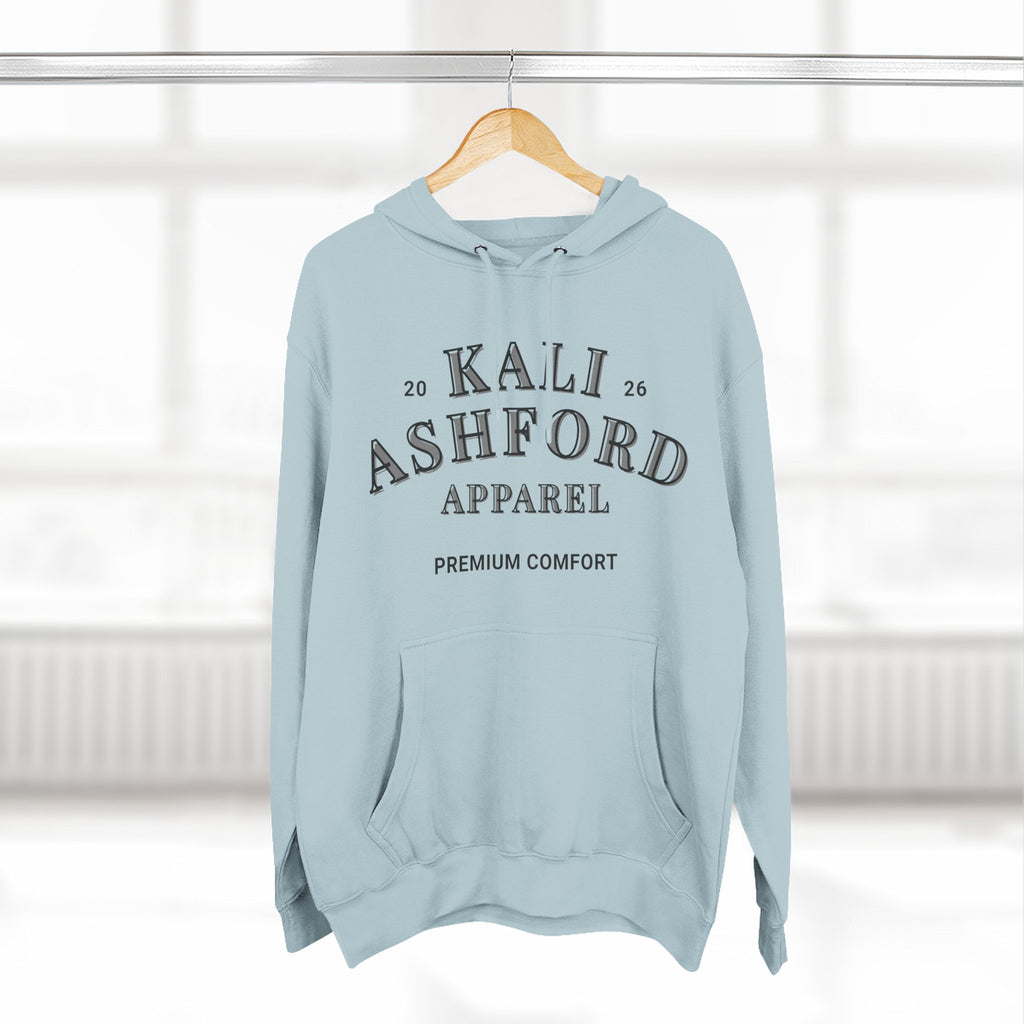 Kali Ashford Apparel Premium Comfort Hoodie Fleece Hooded Sweatshirt