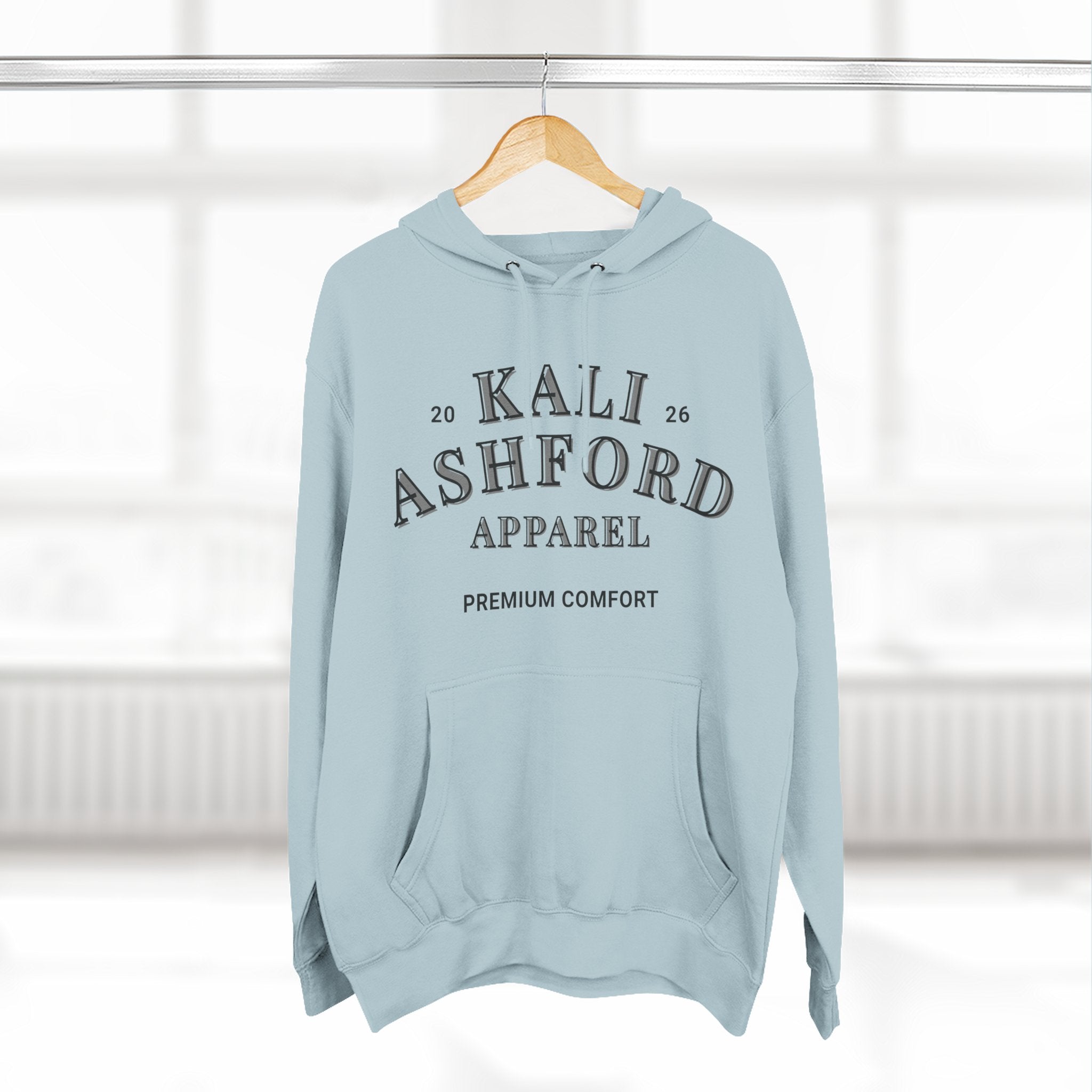 Kali Ashford Apparel Premium Comfort Hoodie Fleece Hooded Sweatshirt