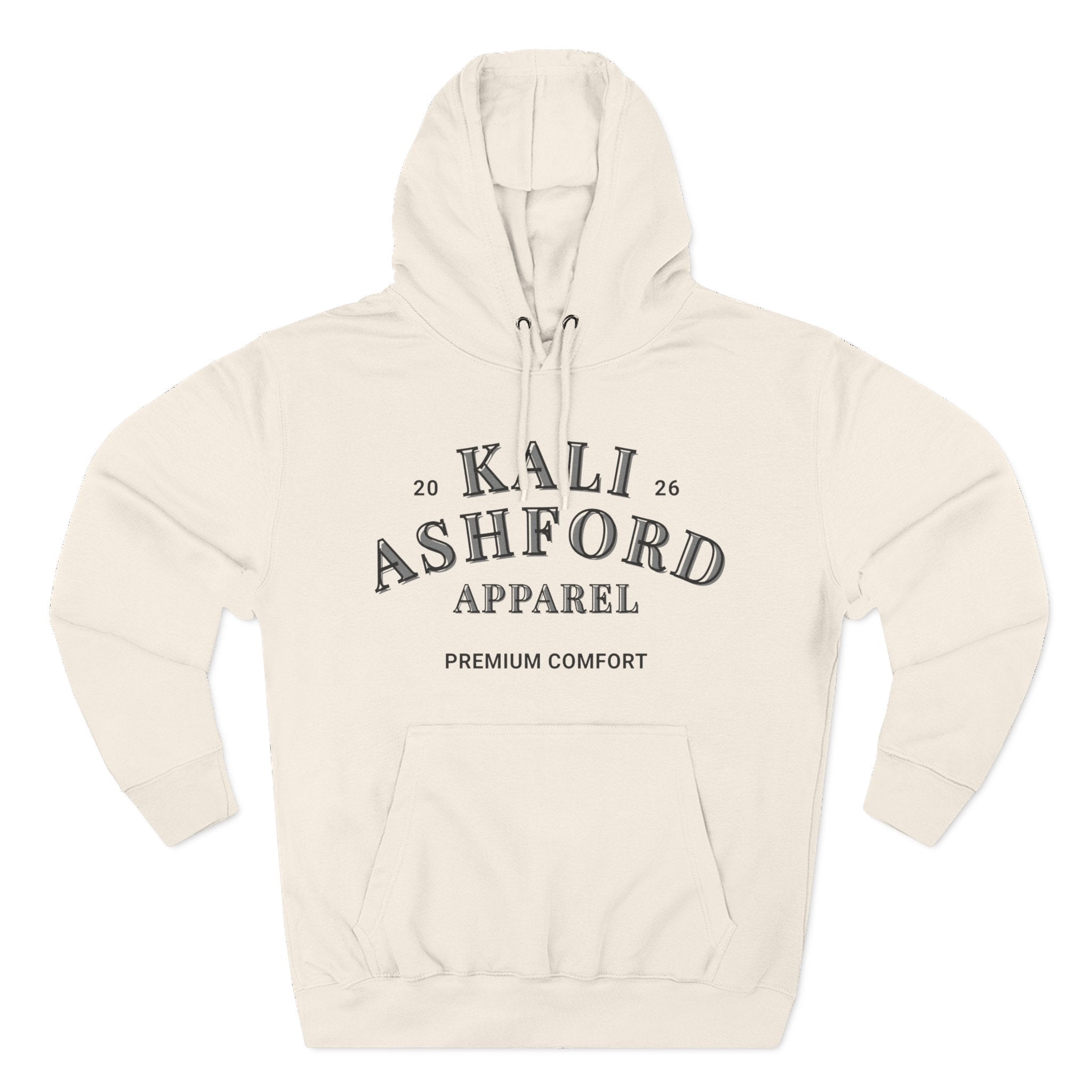 Kali Ashford Apparel Premium Comfort Hoodie Fleece Hooded Sweatshirt