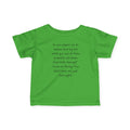 Infant Tee — Funny Holiday Quote “So you expect me to believe that big fat white guy…”
