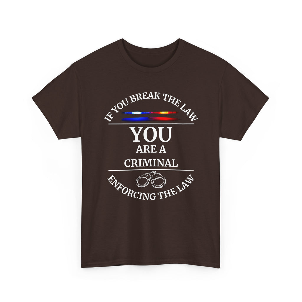 Criminal - Unisex Heavy Cotton Tee