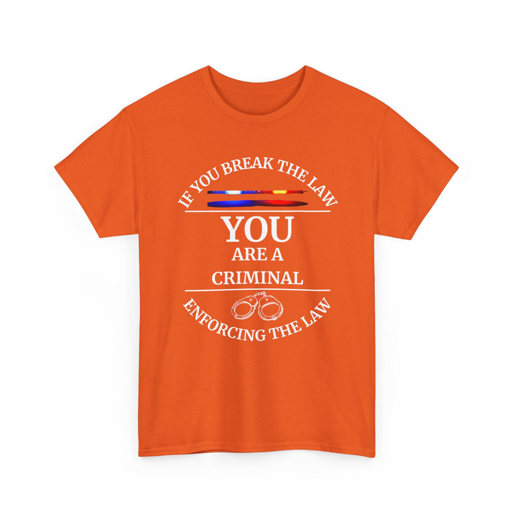 Criminal - Unisex Heavy Cotton Tee