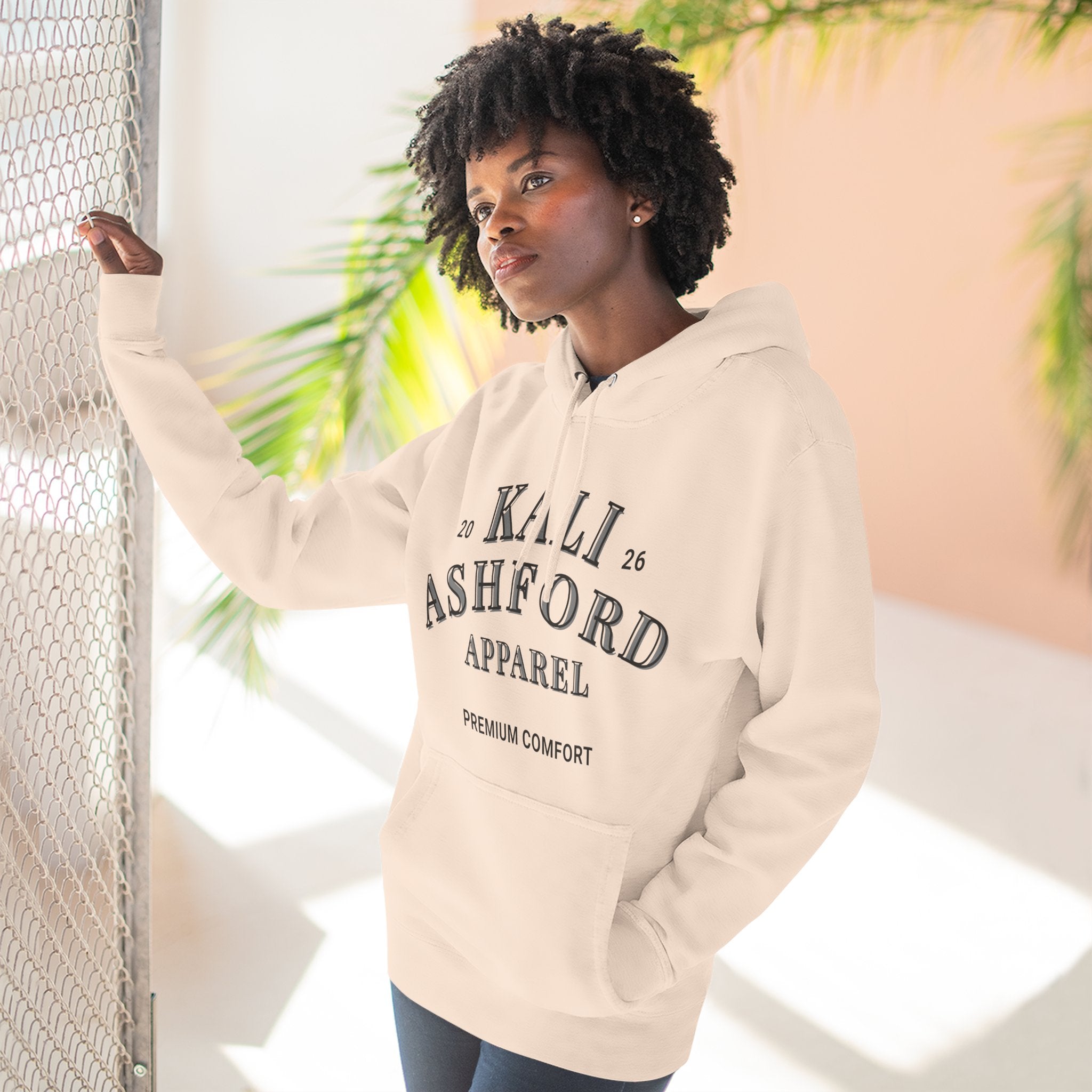Kali Ashford Apparel Premium Comfort Hoodie Fleece Hooded Sweatshirt