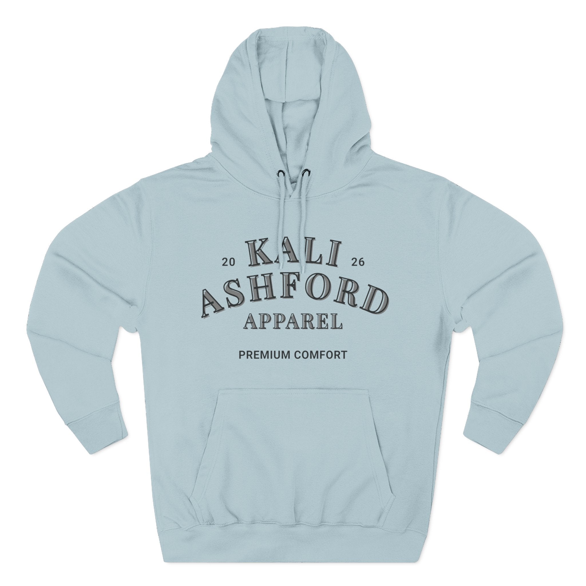 Kali Ashford Apparel Premium Comfort Hoodie Fleece Hooded Sweatshirt