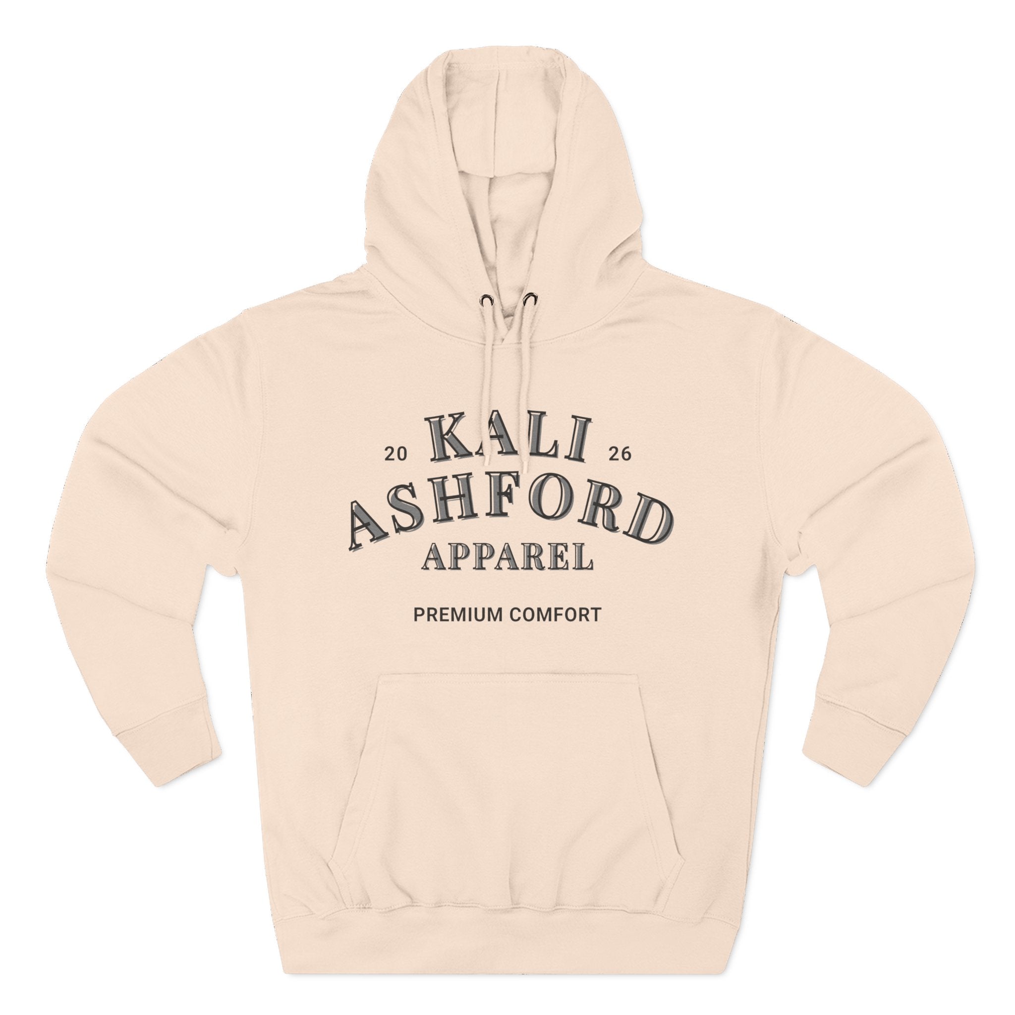 Kali Ashford Apparel Premium Comfort Hoodie Fleece Hooded Sweatshirt