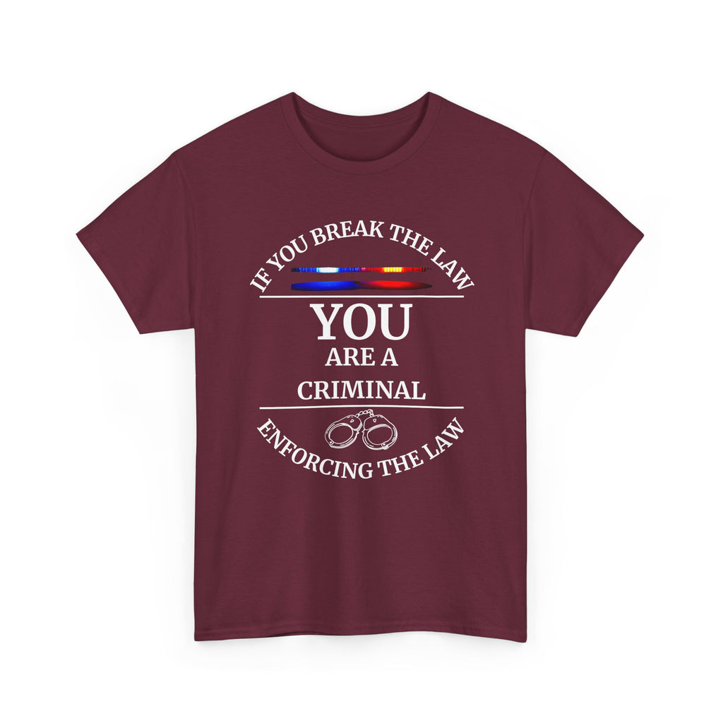 Criminal - Unisex Heavy Cotton Tee