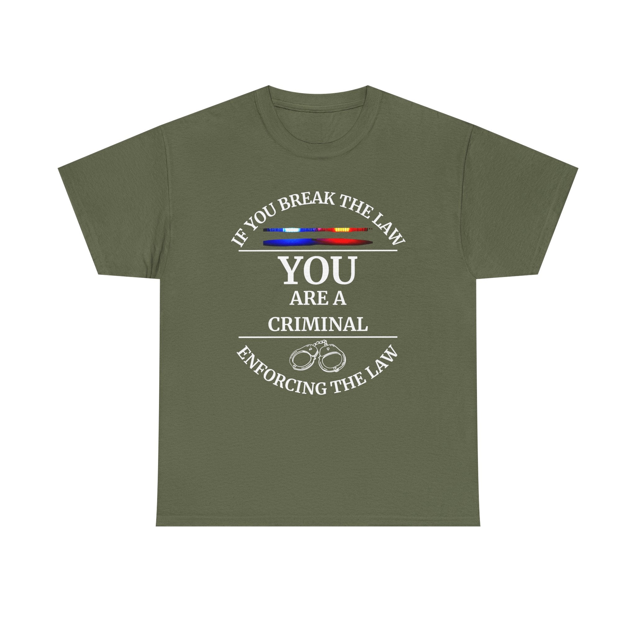 Criminal - Unisex Heavy Cotton Tee
