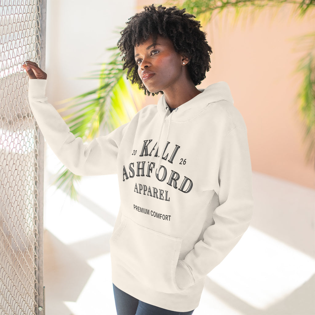 Kali Ashford Apparel Premium Comfort Hoodie Fleece Hooded Sweatshirt