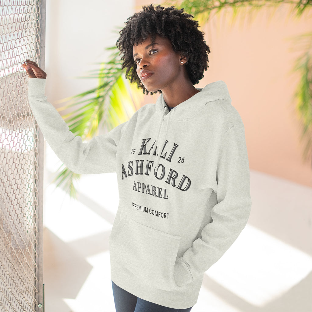 Kali Ashford Apparel Premium Comfort Hoodie Fleece Hooded Sweatshirt