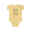 Funny Baby Bodysuit – "Grandma doesn’t know that I’m on to her..." Humorous Infant Onesie