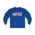 No Wars No Blood Money Long Sleeve Tee | Anti-War Protest Graphic