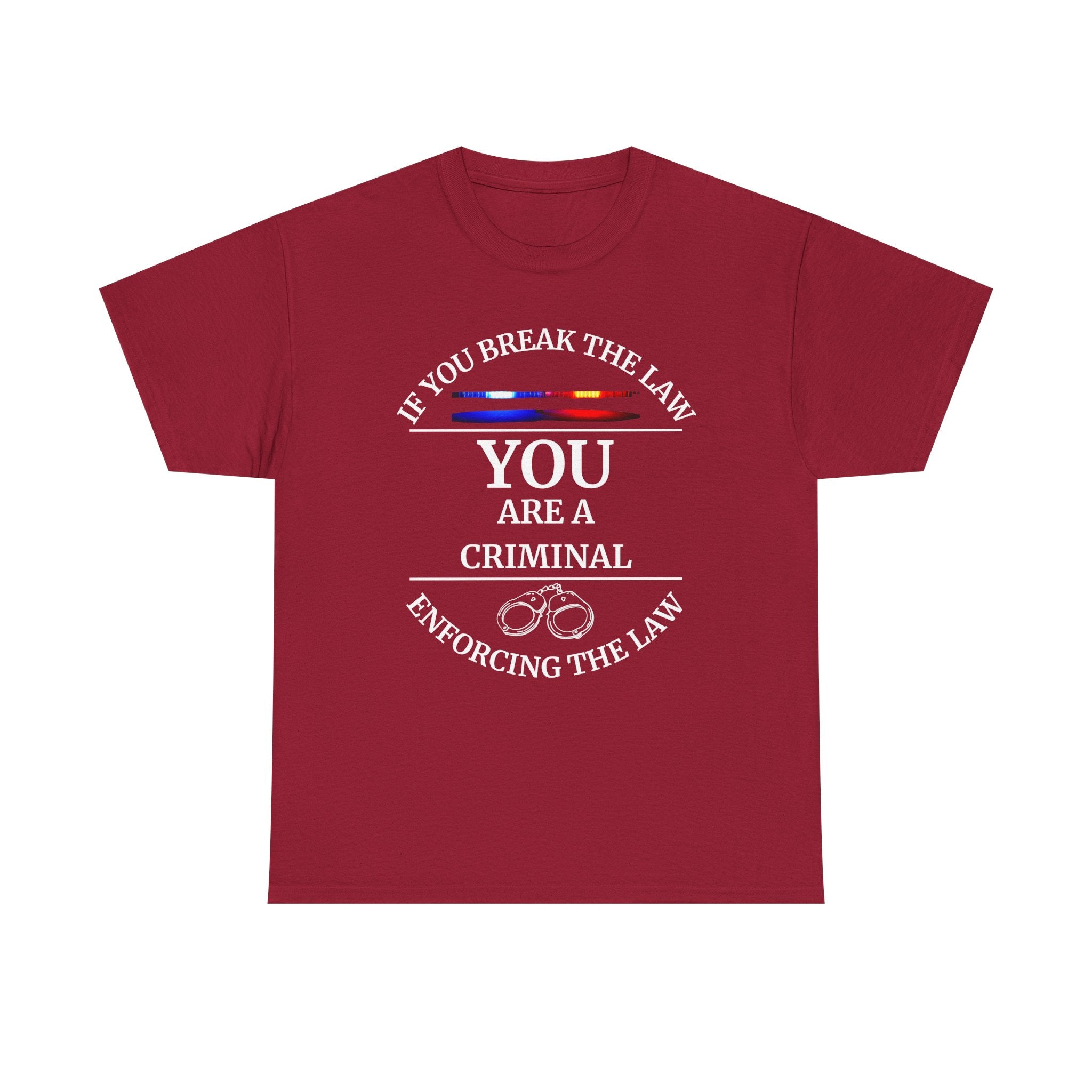 Criminal - Unisex Heavy Cotton Tee