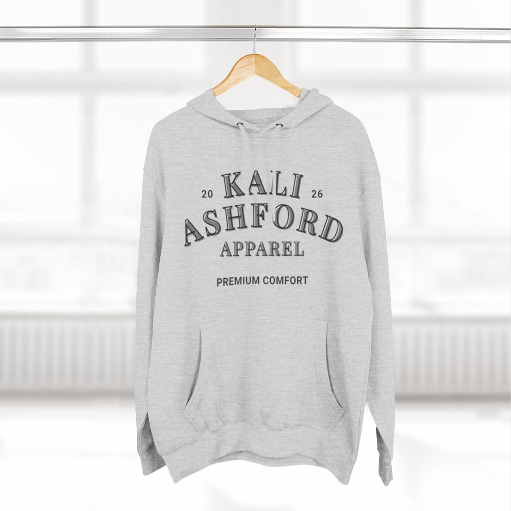 Kali Ashford Apparel Premium Comfort Hoodie Fleece Hooded Sweatshirt
