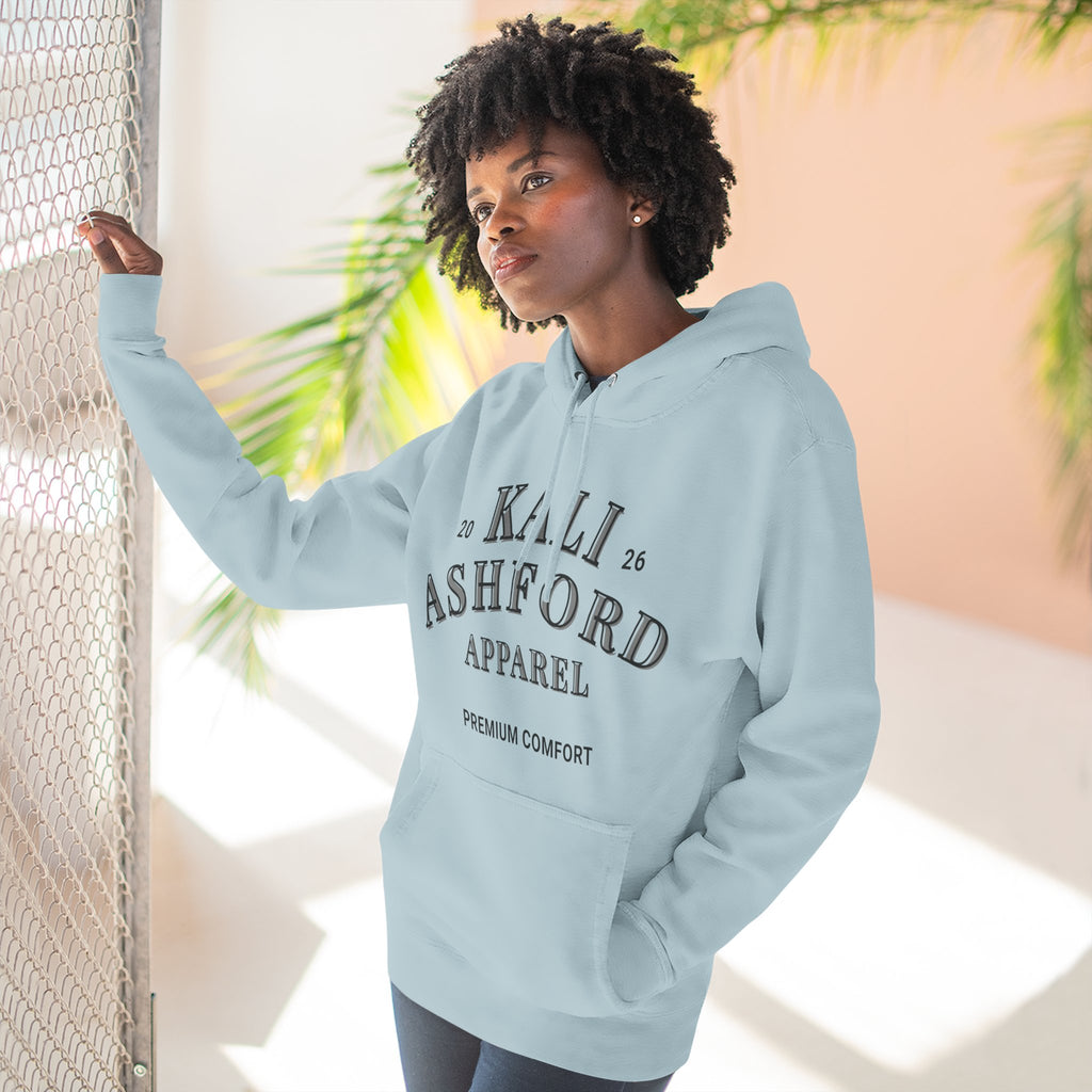 Kali Ashford Apparel Premium Comfort Hoodie Fleece Hooded Sweatshirt
