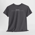 Gen Z Tee — "Thanks for leaving a mess" Minimalist Graphic Shirt