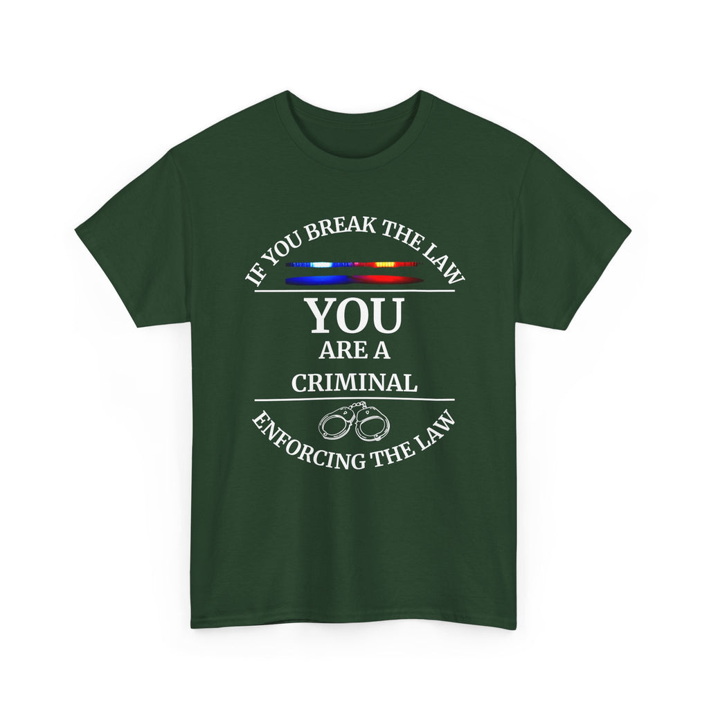 Criminal - Unisex Heavy Cotton Tee