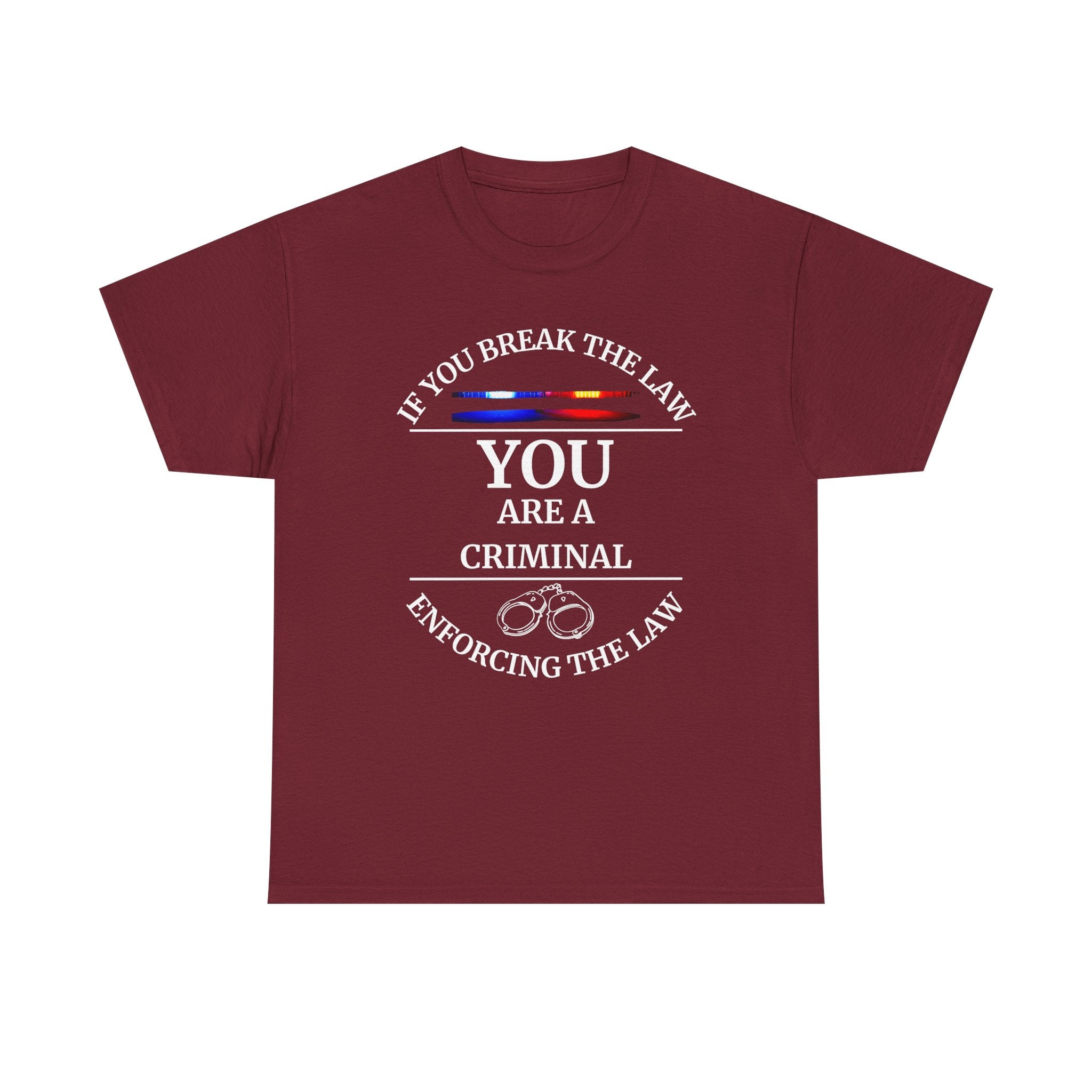 Criminal - Unisex Heavy Cotton Tee
