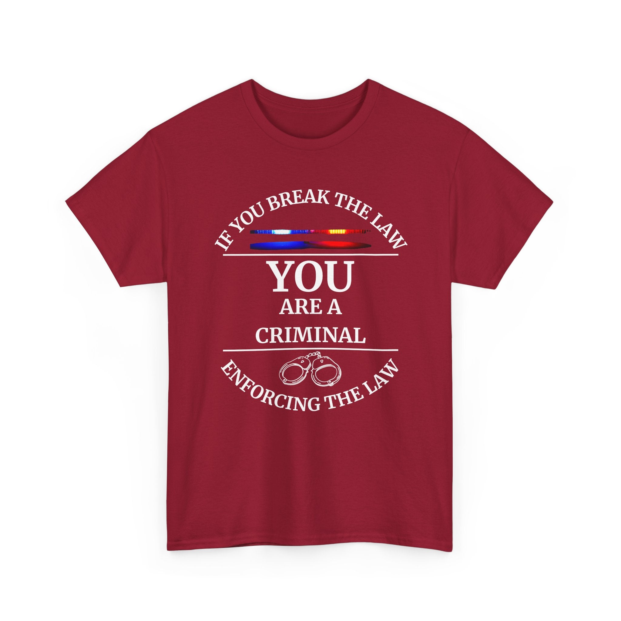 Criminal - Unisex Heavy Cotton Tee