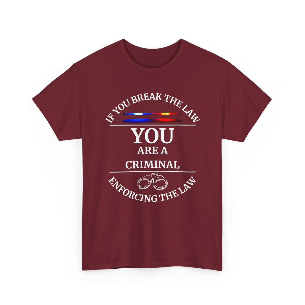 Criminal - Unisex Heavy Cotton Tee