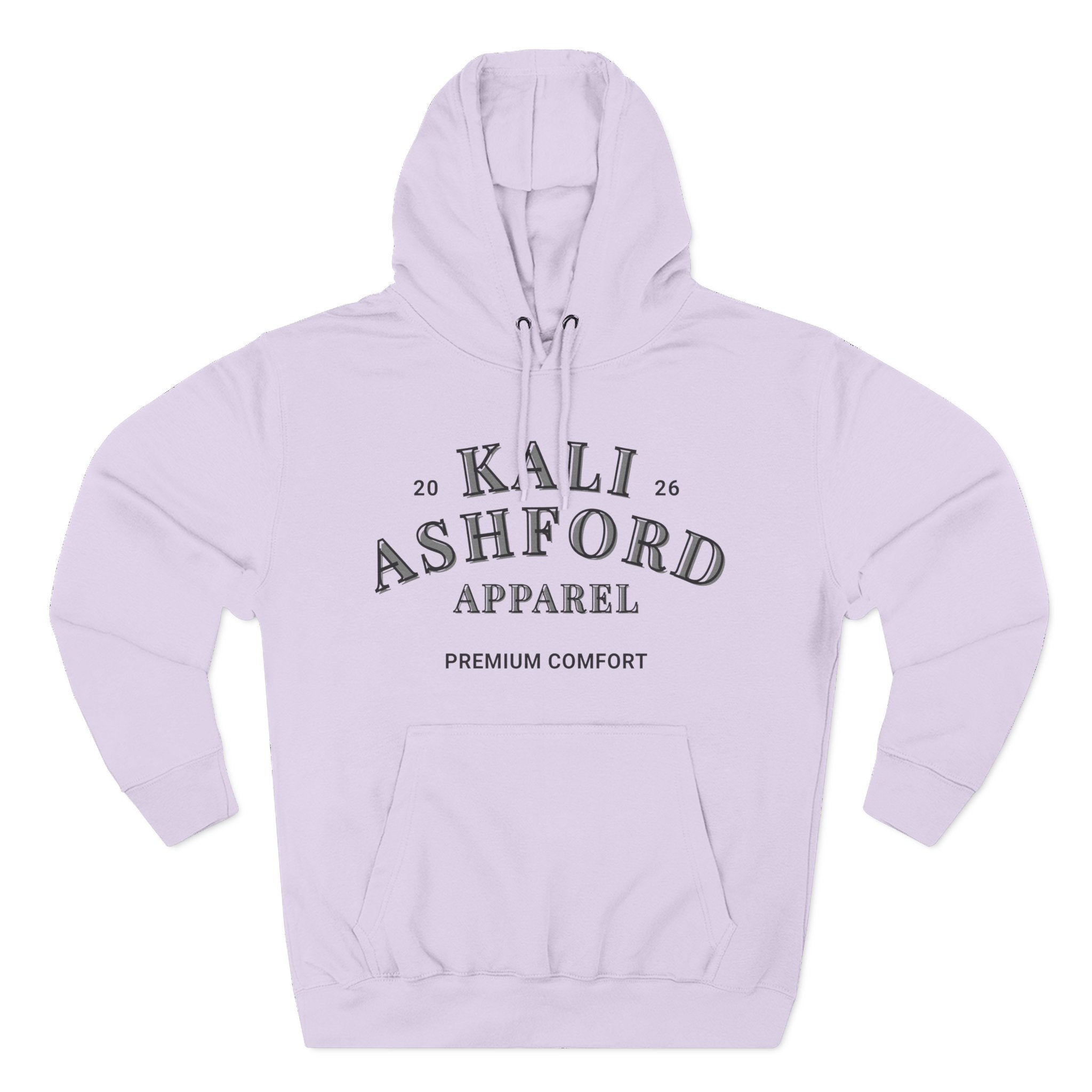 Kali Ashford Apparel Premium Comfort Hoodie Fleece Hooded Sweatshirt